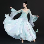 一朵小水母古典舞蹈表演服装古风飘逸女中国舞艺考身韵纱衣练功服