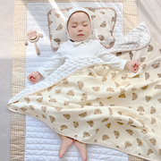 豆豆毯婴儿盖毯安抚宝宝新生儿豆豆小被子儿童毛毯幼儿园夏凉被子