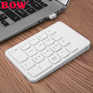 bow蓝牙数字小键盘外接无线鼠标苹果mac笔记本，手提电脑用usb有线