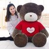 泰迪熊公仔毛绒玩具熊大号毛衣熊布娃娃抱抱熊大熊生日礼物送女生