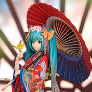 和服花色衣初音未来手办 二次元动漫周边模型摆件生日礼物国产