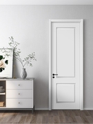 实木复合门烤漆门房门，木门室内门卧室门套装门家用纯白定制房间门