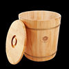 实木存米桶储米箱密封米缸保鲜米，面粉米桶20斤50斤装家用木蜡油