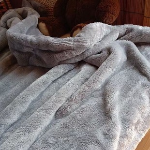 瑕疵航空毯法兰绒毛毯加厚珊瑚绒盖毯午睡薄毯空调房单双人毯子