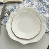 北欧风格牛排陶瓷西餐盘子纯白菜盘家用碟子