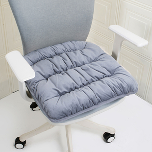 冬季毛绒坐垫办公室久坐椅子，垫单片加厚保暖座垫，电脑椅垫屁股垫