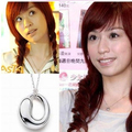 元兴 1件起批银饰TIFFANY小太极项链蒂凡尼小太极豆项链含配链