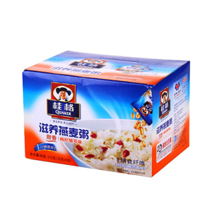  【天猫超市】桂格滋养燕麦粥枸杞银耳味 210克/盒（35g*6包）