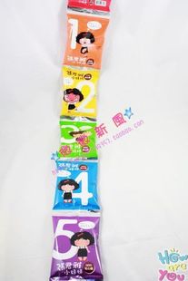  特价~台湾 特产张君雅小妹妹BBQ点心面 5连包22g/包零食~进口