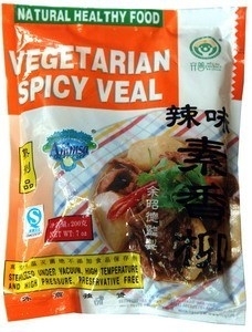  辣味素香柳 休闲食品 低热量零食小吃 仿荤素食【齐善素食】