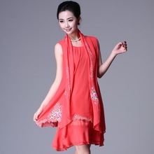 淘宝网2012夏装新款　欧美高端品牌瑞丽女装 OYCP正品外贸连衣裙