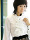SZ精品 523大荷叶边雅致衬衣