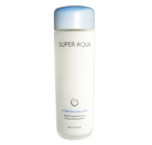 【【韩国原装】】Missha AQUA 水清颜保湿乳液150ml*中干皮肤