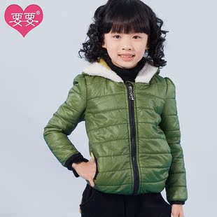  女童棉衣新款时尚韩版儿童棉袄中大童棉服外套夹克加厚冬装