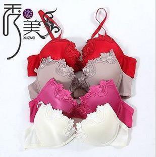 ㊣专柜正品㊣曼妮芬[48049]蕾丝花边光面文胸◆◆38元特价抢购