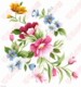 精美水移画瓷砖贴纸玻璃贴画手绘花02