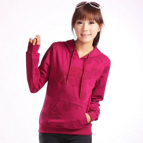 春秋款 耐克<span class=H>女士休闲外套</span> NIKE健身套头卫衣 时尚运动服
