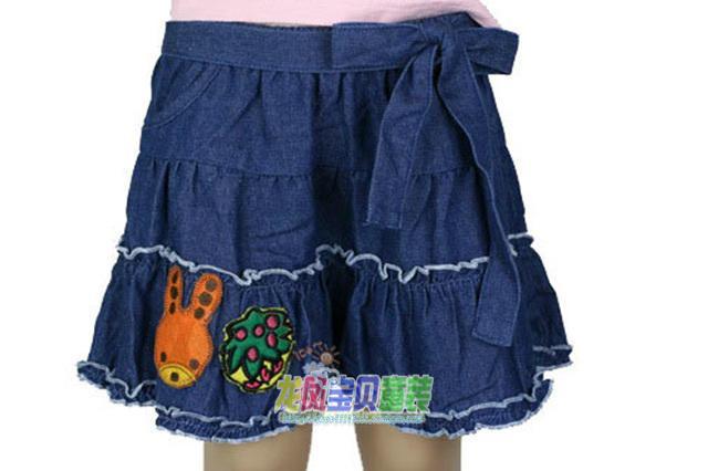 特价 新款 韩版 外贸原单 纯棉女童裙裤 短裤 蛋糕裙 85-120