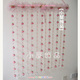 玫瑰珠帘挂帘门帘隔断帘