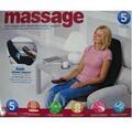 加热震动充气三合一按摩靠垫汽车按摩坐垫 按摩椅垫 massage正品