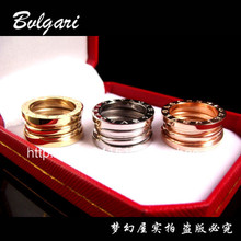 2011 la versión más alta del anillo clásico Bvlgari Bvlgari primavera anillo en el anillo