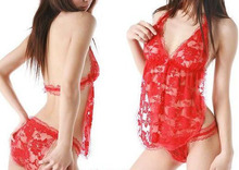 情趣内衣女性感肚兜开裆露乳透视内裤非短裙分体两多件套装