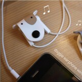 韩国超可爱小狗耳机绕线器 iphone 4 小配件