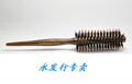 发型师最爱 纯鬃毛直纹木美发梳卷发梳子 耐高温 防静电