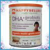 【美国农业部认证】HAPPYBELLIES益生菌DHA有机混合谷物米粉198g