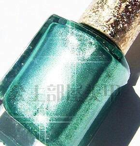你买到过吗？星光玛雅孔雀绿！涂脚趾甲极品！出口尊贵指甲油-