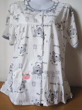 【两件包邮】纯棉中老年少妇女款小熊卡通睡衣家居服 休闲套装