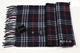 时尚名牌100%羊毛巴宝莉BURBERRY格子围巾深蓝色