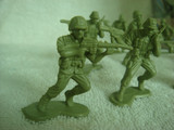 怀旧也时尚！80后@经典怀旧塑料小兵人大兵模型玩具士兵！