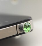 iphone 4 4S ipad 2 3 防尘塞 钻石 施华洛世奇 水钻 耳机孔塞