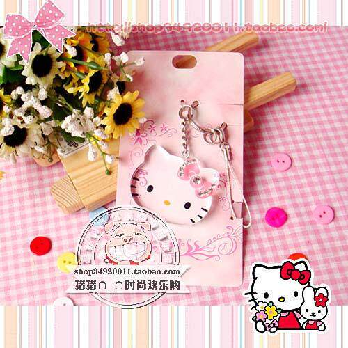 ◣低价热卖◥Hello Kitty 超可爱人气猫头手机链/手机挂件/钥匙扣