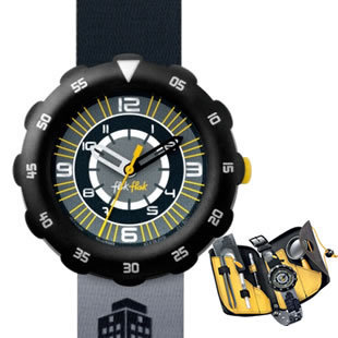  专柜联保正品 Swatch  儿童手表 名侦探柯南套装 ZFTS009