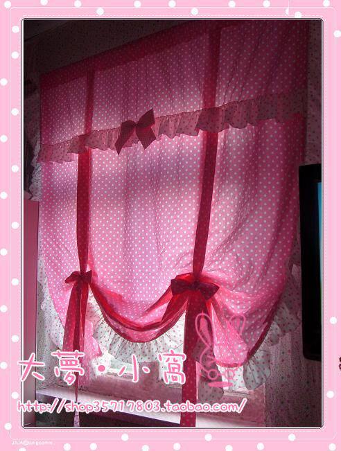 大梦小窝.可爱点点多用帘