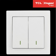 tcl-罗格朗(罗格朗)开关插座面板系列两位单极带荧光开关销售
