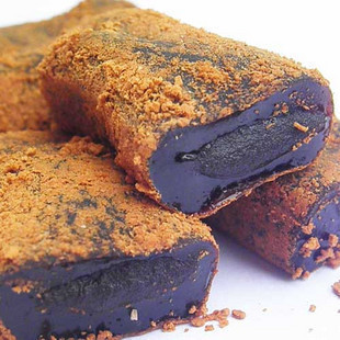  特产零食品传统糕点心雪之恋手工造台湾麻薯黑糖味满百全国包邮TW