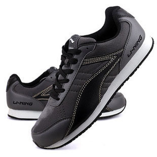  秋冬新款李宁男鞋正品男式运动鞋情侣跑步鞋复古休闲旅游鞋子