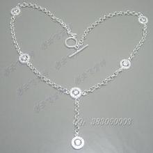 Cuatro Diamantes de la credibilidad - el nuevo collar de Bvlgari - seis incrustaciones de piedra collar de plata de ley 925 anillo de collar