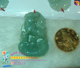 正品缅甸天然A货玉石翡翠生肖马羊猴鸡狗猪挂件坠项链坠吊坠玉佩