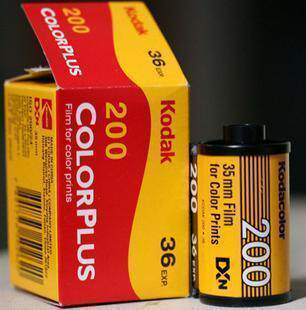 柯达彩色胶卷 Colorplus 200 135 彩色负片 可拍35张
