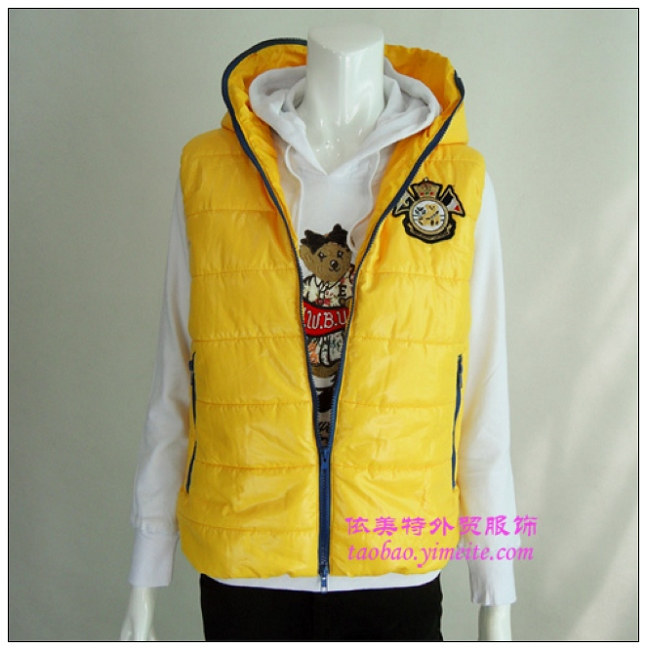 <em>羽绒</em>背心/棉背心,2010秋冬新款 时尚<em>个性</em>连帽拉