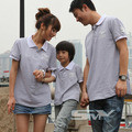2010SMY简至短袖夏季韩国新款亲子装母子装家庭装#F084