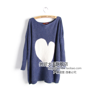 New spring clothing 2011 VIVI magazine Korean love MaxMara rabbit hair blended in a neck sweater WX309