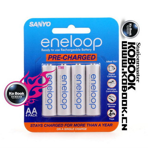 三洋 爱乐普 EneloopⅡ代 超低自耗电5号2000毫安 二代循环1500次