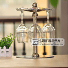 【久酒汇】欧式红酒架 挂杯架 时尚酒杯架 酒杯挂架 053单层 双层