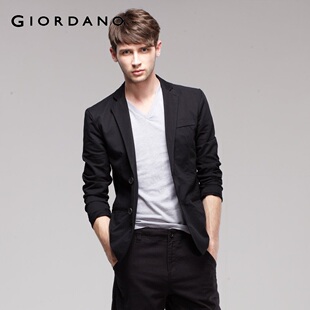 Giordano men's jackets in summer 2012 new mix leisure suit 01072031