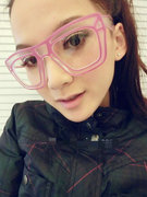 女士韩版眼镜框近视眼镜框大框非主流，眼睛框复古平光镜眼镜架